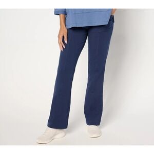 Denim & Co. Regular Duo Stretch Lightly Boot‎ Pant X-Large